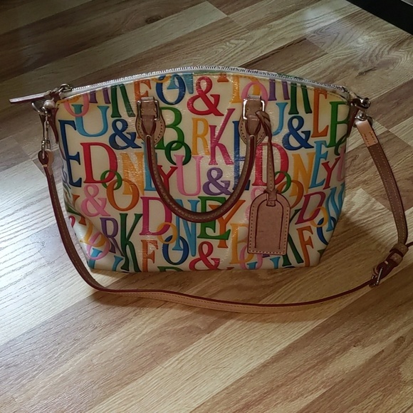 Dooney & Bourke Handbags - Dooney and Bourke Rainbow Satchel